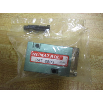 Numatics RA7-0003 Numatrol RA70003