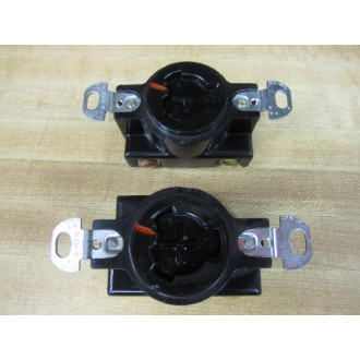 Arrow Hart GL20443 Power Lock Receptacle 10A250VDC (Pack of 2) - Used