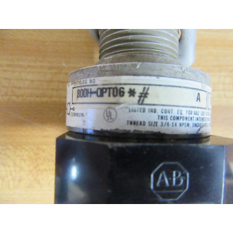 Allen Bradley 800H-QPT06 Push Button Switch - Refurbished