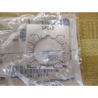 Allen Bradley 800T-X608 Legend Plate (Speed) Series A (Pack of 6)