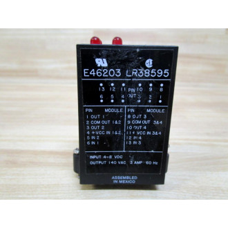 Gordos Crouzet OAC5Q Output Module Relay 0AC5Q (Pack of 4) - Used