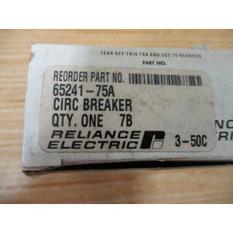 Reliance 65241-75A Circuit Breaker 30AMP  UPG6-6674-1