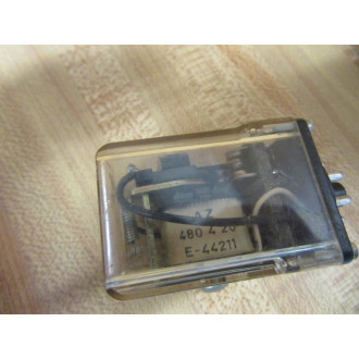 American Zettler 480 420 Relay E-44211 - Used