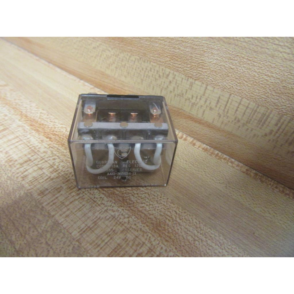 Guardian Electric A410-365634-13 Relay A41036563413 24VDC - Used