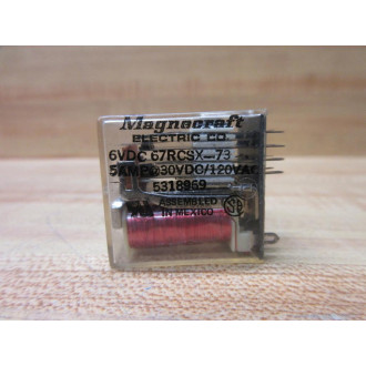 Magnecraft 67RCSX-73-6V DC Relay 67RCSX-73-6VDC - New No Box