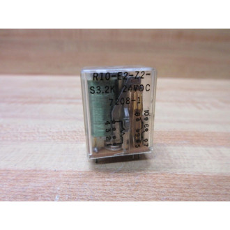 Potter & Brumfield R10-E2-Z2-S3.2K-24V DC AMF Relay R10-E2-Z2-S3.2K - Used