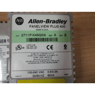 Allen Bradley 2711P-K4M20A Operator Interface Enclosure Only, Small Crack - Used