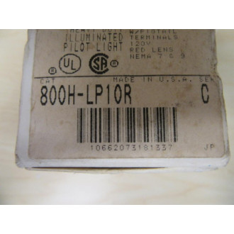 Allen Bradley 800H-LP10R Pilot Light 800H-LP10