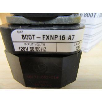Allen Bradley 800T-FXNP16A7 Button 800TFXNP16A7 Red - Refurbished