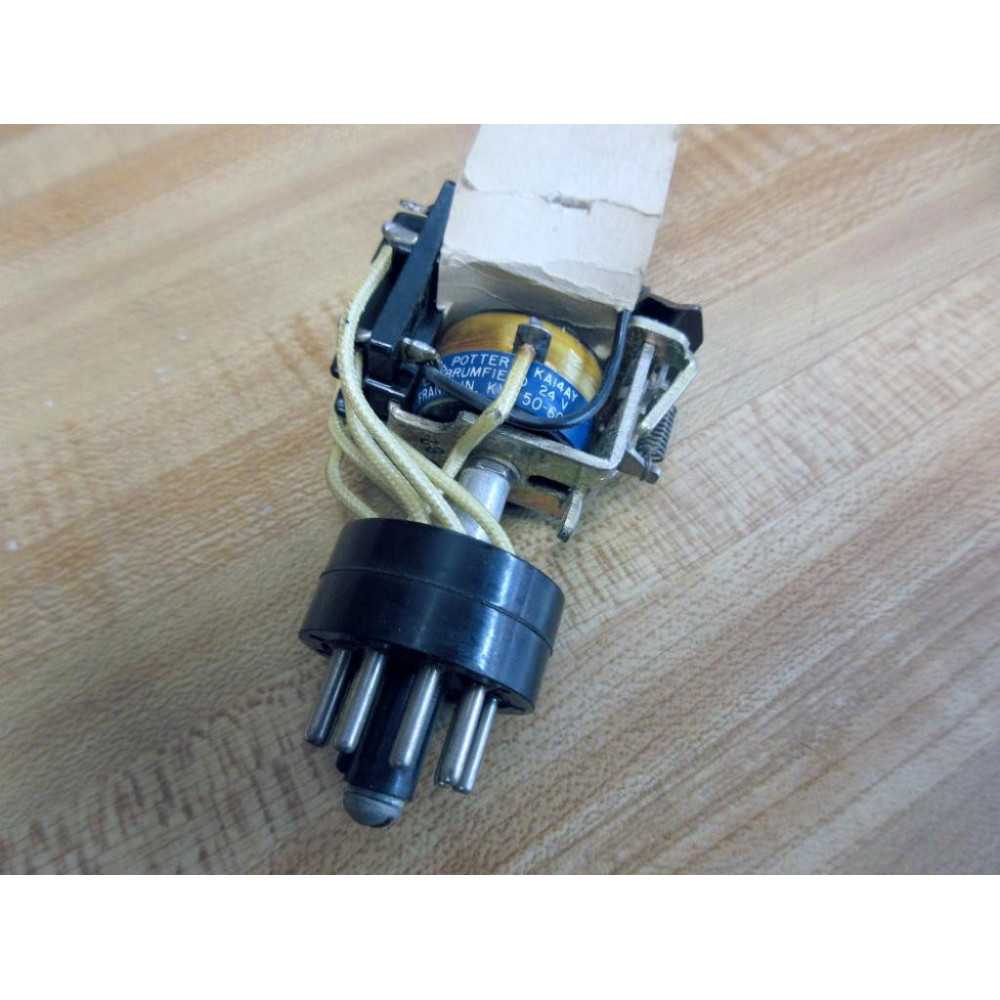 Potter & Brumfield KA14AY Relay KAI4AY With 9 Pin Octal Base - New No Box