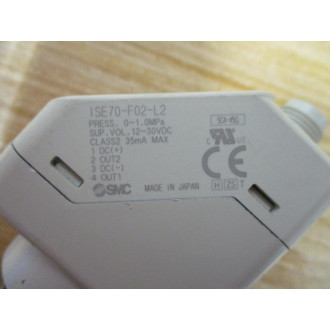 SMC ISE70-F02-L2 Pressure Switch ISE70F02L2 - New No Box