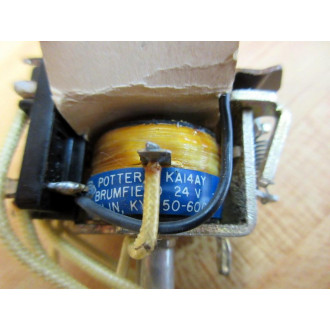 Potter & Brumfield KA14AY Relay KAI4AY With 9 Pin Octal Base - New No Box