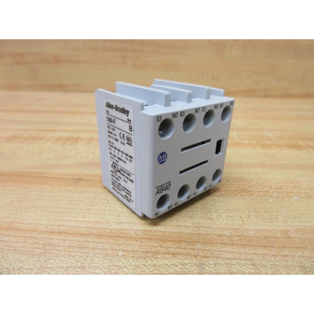 Allen Bradley 100-FAB40 Auxiliary Contact 100FAB40 - New No Box