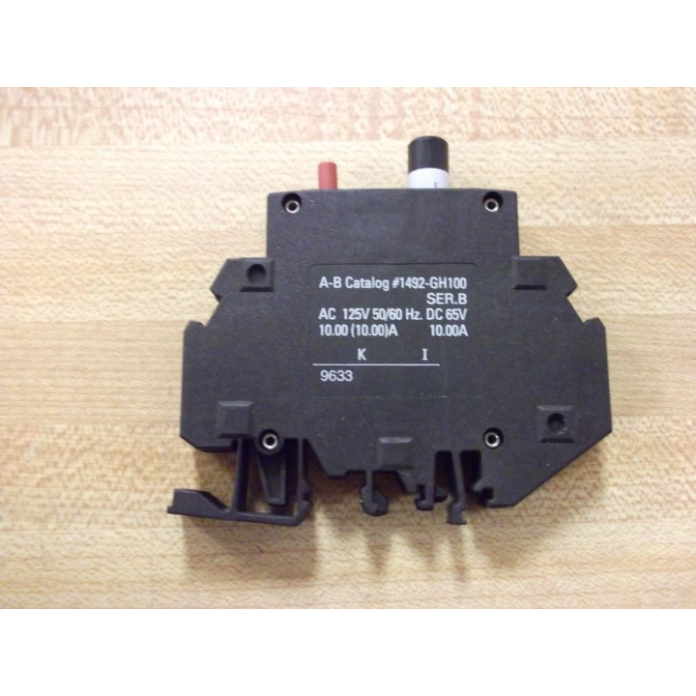 Allen Bradley 1492-GH100 Circuit Breaker 1492GH100 10A AC 125V - New No Box