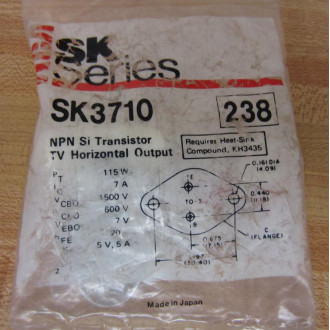 RCA SK3710 Transistor (Pack of 5)