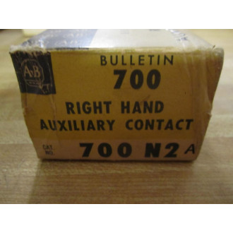 Allen Bradley 700-N2 Right Hand Auxiliary Contact