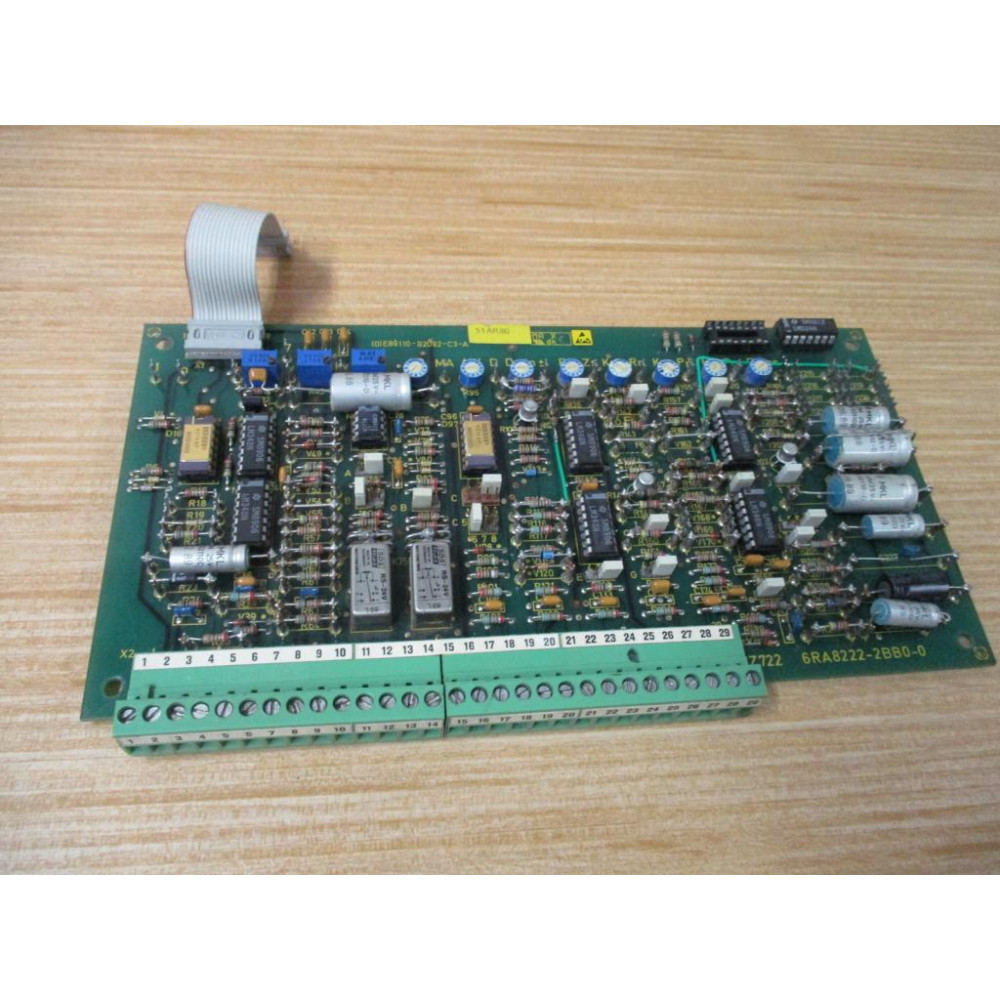 Siemens 6RA8222-2BB0-0 Circuit Board 6RA82222BB00 - Parts Only