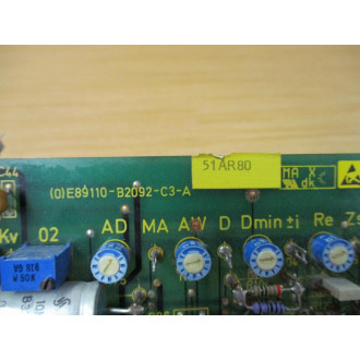 Siemens 6RA8222-2BB0-0 Circuit Board 6RA82222BB00 - Parts Only