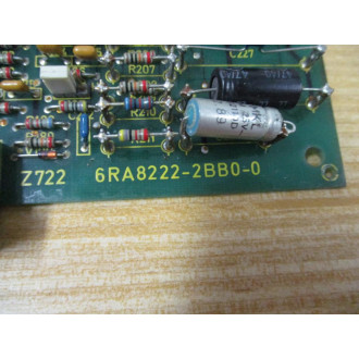 Siemens 6RA8222-2BB0-0 Circuit Board 6RA82222BB00 - Parts Only
