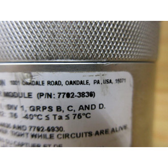 Industrial Scientific 7702-3836 iTrans CO Sensor Module - Used