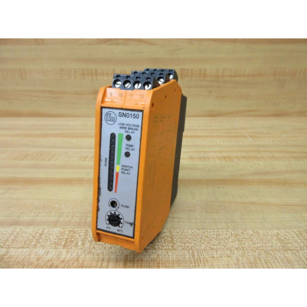 IFM Efector VS3000 Flow Sensor Control Module SN0150 - Used