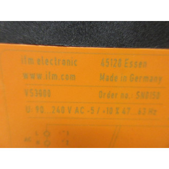 IFM Efector VS3000 Flow Sensor Control Module SN0150 - Used