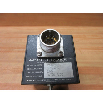 Encoder Products 716-S ACCU-CODER Encoder 716S 200 Cycles Per Rev. - Used
