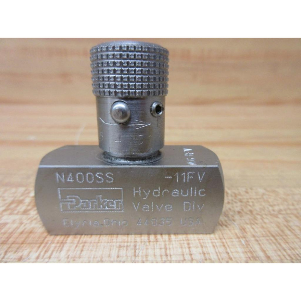 Parker N400SS Needle Valve - New No Box