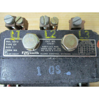 Sylvania Clark 13U31-76 Magnetic Starter 13U3176 - New No Box