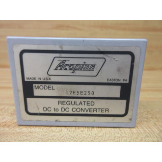 Acopian 12E5E250 DCDC Converter - Used