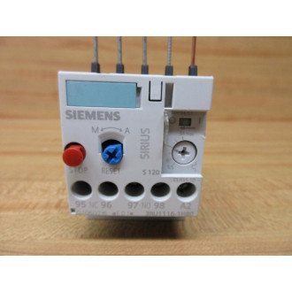 Siemens 3RU1116-1HB0 Overload Relay 3RU11161HB0 5.5-8A - Used