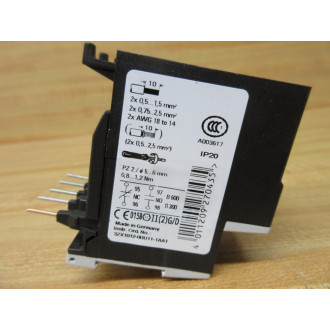Siemens 3RU1116-1HB0 Overload Relay 3RU11161HB0 5.5-8A - Used