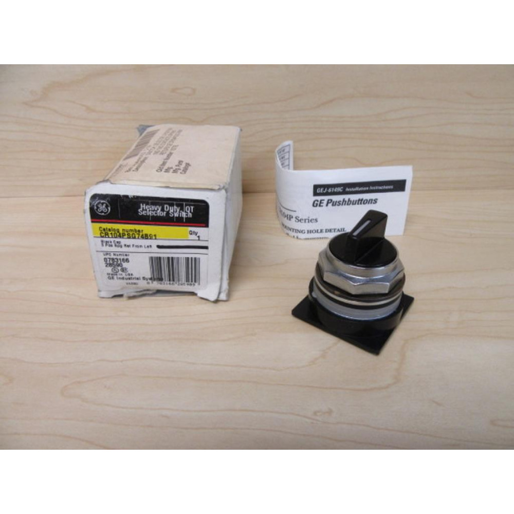 General Electric CR104PSG74B91 Selector Switch