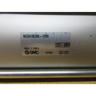 SMC NCDA1B250-1200 Pneumatic Cylinder NCDA1B2501200 - New No Box