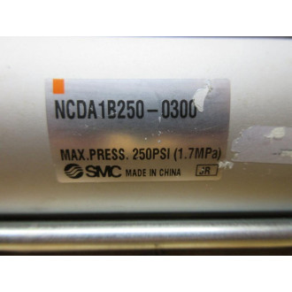 SMC NCDA1B250-0300 Pneumatic Cylinder NCDA1B2500300 - New No Box