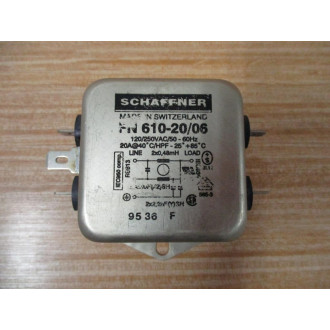 Schaffner FN610-2006 RFI Filter FN6102006 - New No Box