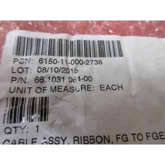 Belden 6150-11-000-2738 Ribbon Cable 66.1031.064-00 (Pack of 2) - New No Box