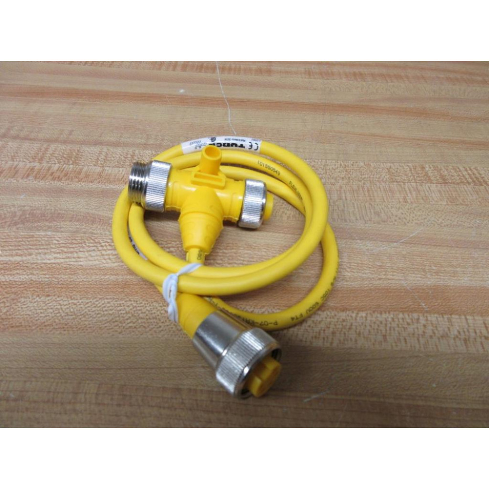 Turck RSM 50-RKM 50-1-RKM 50 T-Splitter Cable U-22412 - New No Box