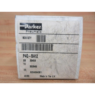 Parker P4Q-BA12 Pneumatic Valve P4QBA12