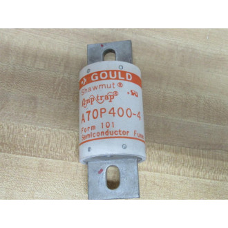Gould Shawmut Ferraz A70P400-4 Amp-Trap Fuse A70P400 - Used