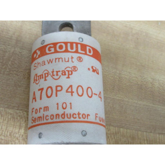 Gould Shawmut Ferraz A70P400-4 Amp-Trap Fuse A70P400 - Used