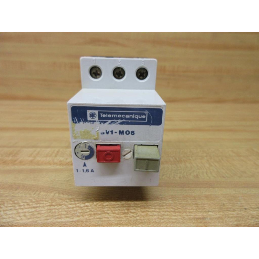 Telemecanique GV1-M06 Circuit Breaker GV1M06