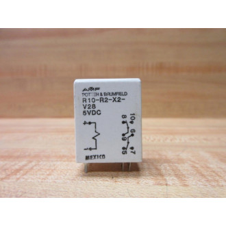 Potter & Brumfield R10-R2-X2-V28-5V DC AMF Relay R10-R2-X2-V28-5VDC - New No Box