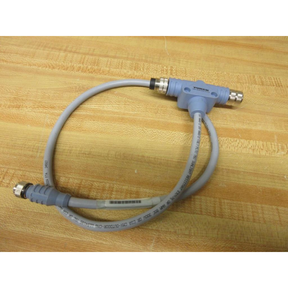 Turck BSM 5BKM 5RKC 5711-1 T-Splitter Cable BSM5BKM5RKC57111 - New No Box