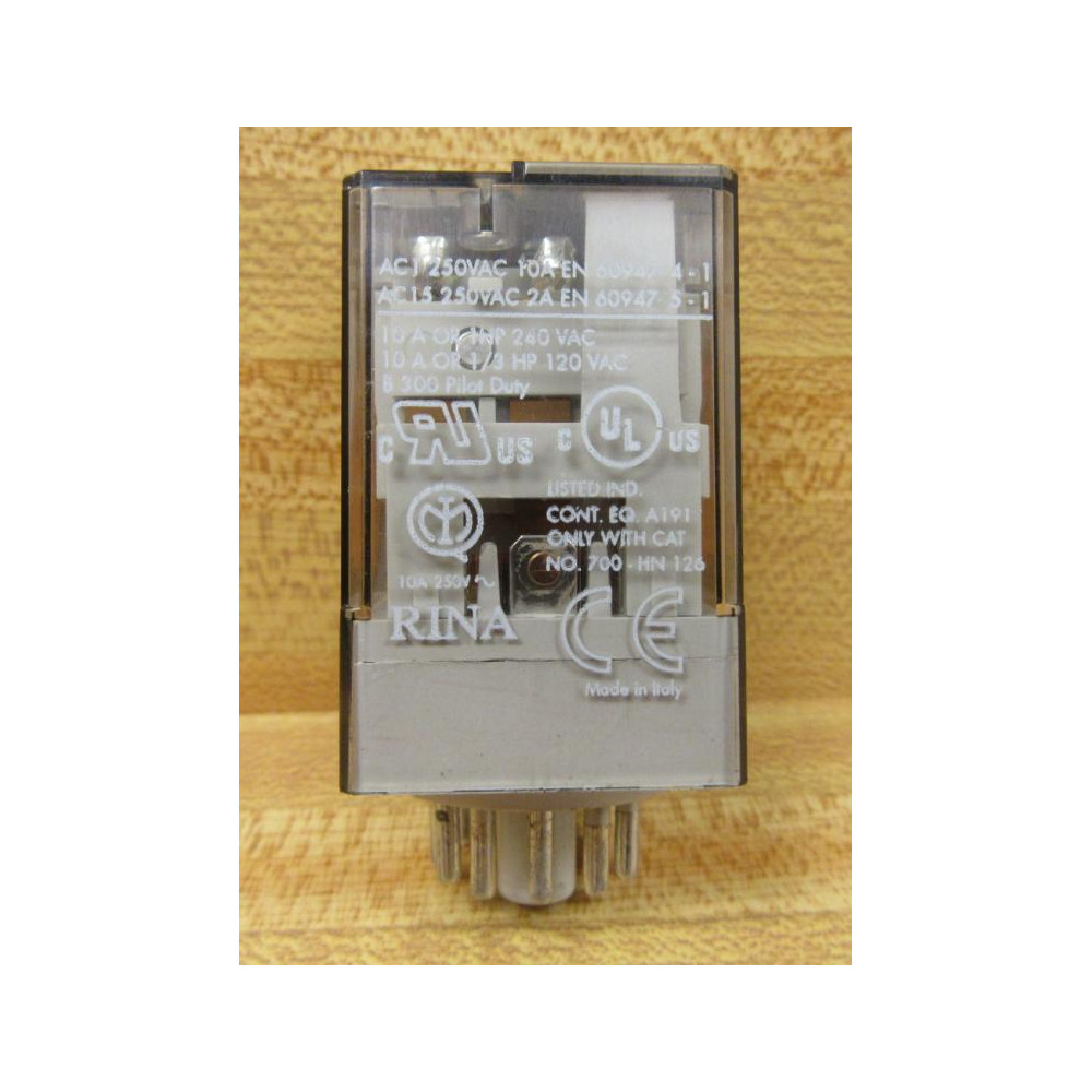 Allen Bradley 700-HA33A24-24V AC Relay 700HA33A24 Series D - New No Box