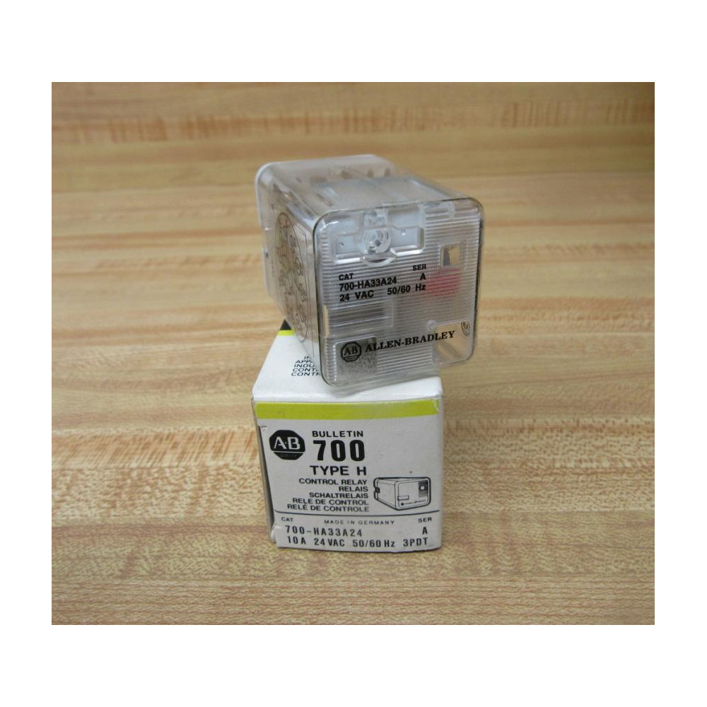 Allen Bradley 700-HA33A24-24V AC Relay 700HA33A24 Series A