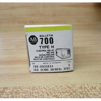 Allen Bradley 700-HA33A24-24V AC Relay 700HA33A24 Series A