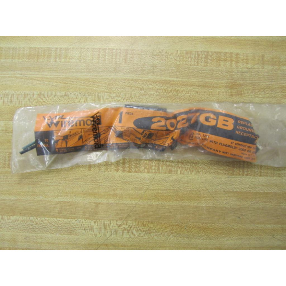 Wiremold 2027GB Grounding Receptacle (Pack of 2)