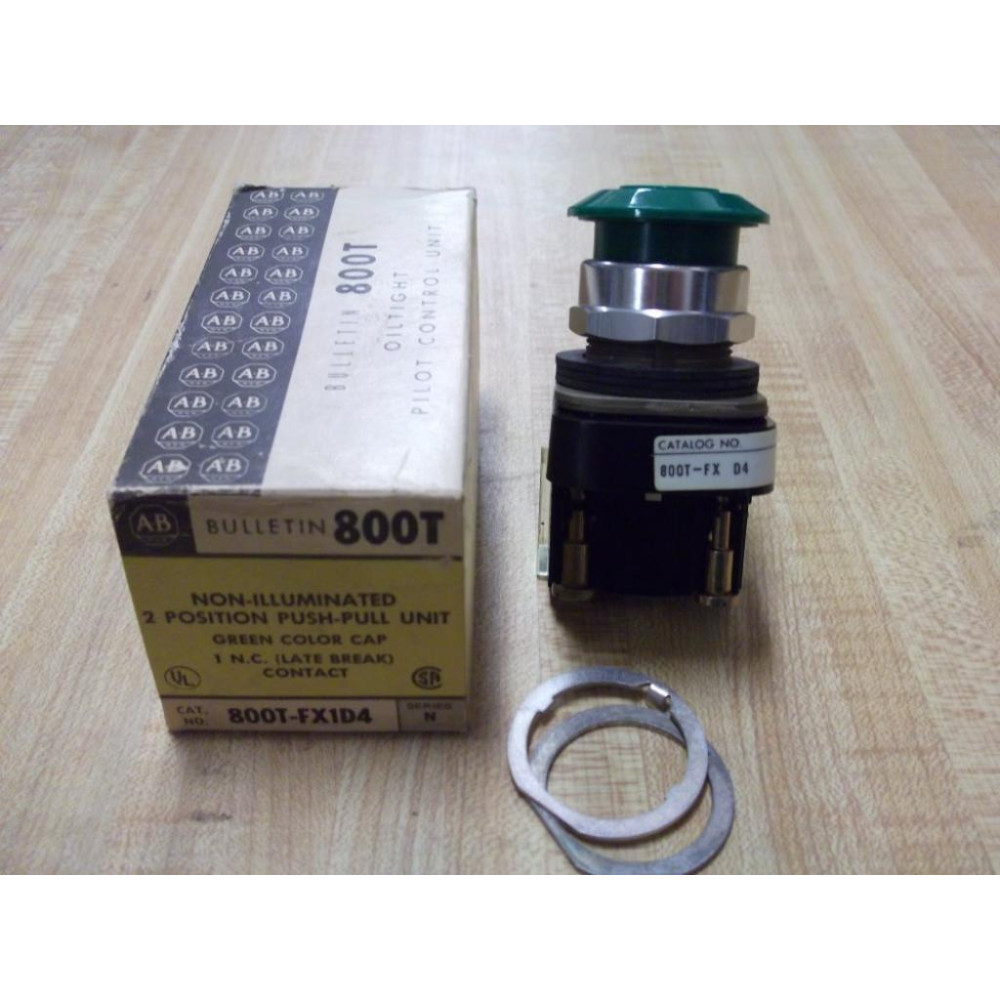 Allen Bradley 800T-FX1D4 PushPull Button