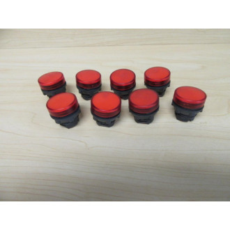 Schneider Telemecanique ZB5AV04S Pilot Light (Pack of 8) - Used